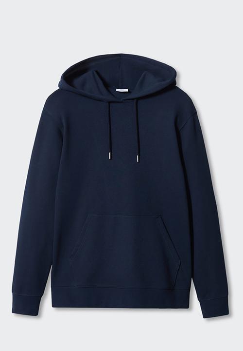 MANGO - Sweatshirt bone - navy 