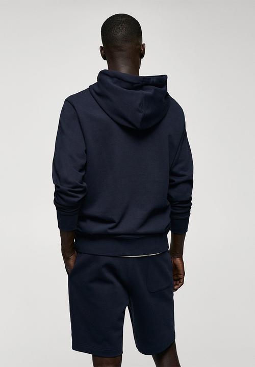 MANGO - Sweatshirt bone - navy 