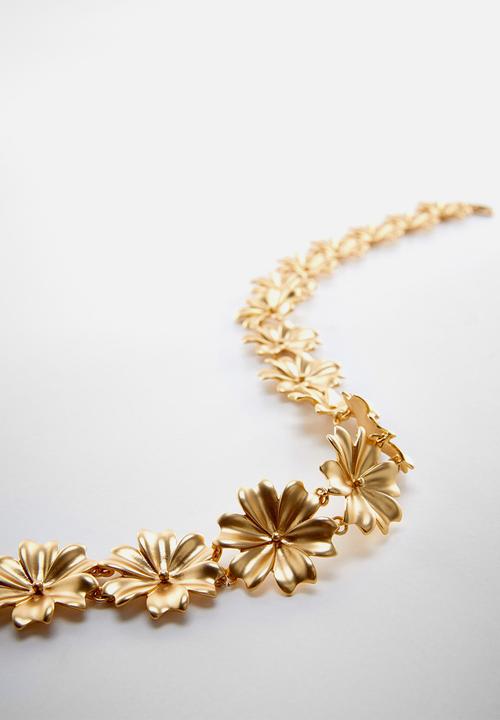 MANGO - Belt mireia - gold