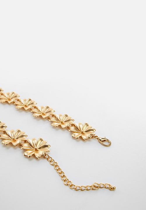 MANGO - Belt mireia - gold