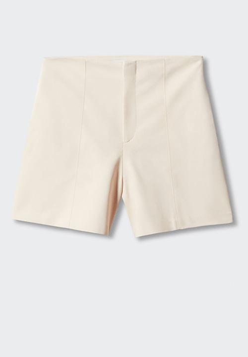 MANGO - Shorts malu5-h - light beige