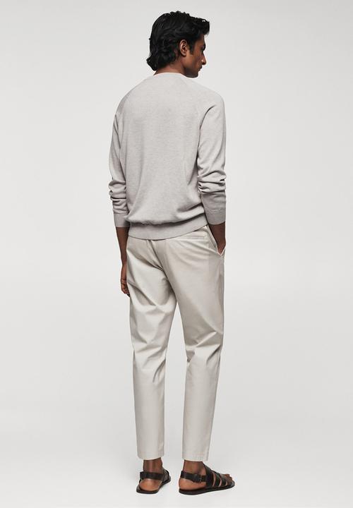 MANGO - Sweater ten - light grey