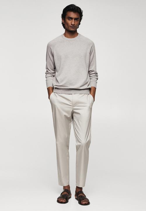 MANGO - Sweater ten - light grey