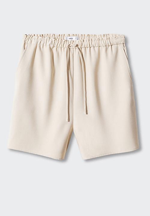 MANGO - Shorts bosco-h - light beige
