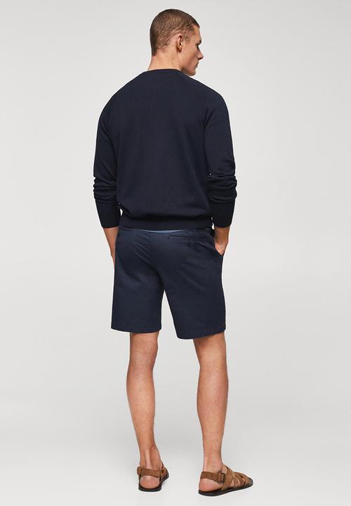 MANGO - Sweater ten - navy