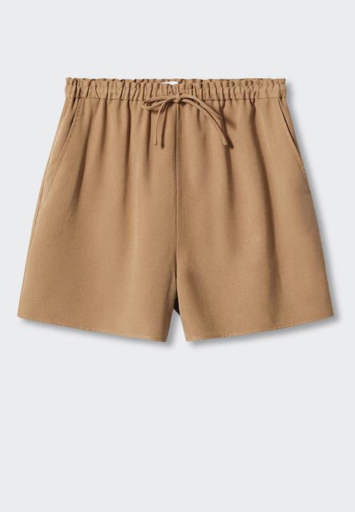 MANGO - Shorts bosco-h - dark brown