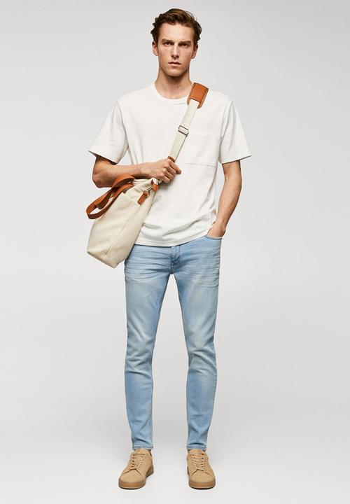 MANGO - Jeans jude - light blue