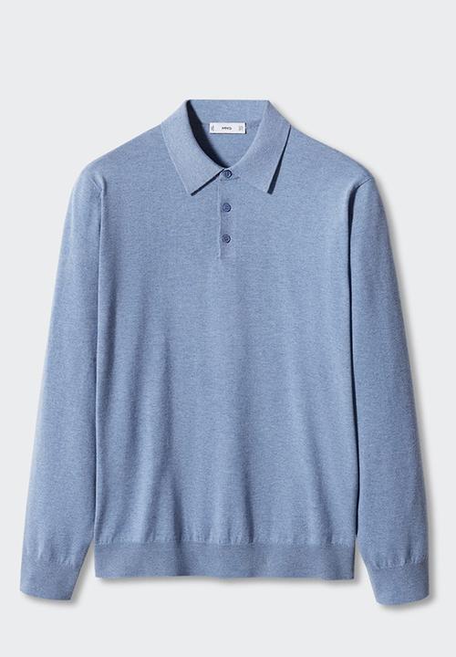 MANGO - Polo shirt tens - blue