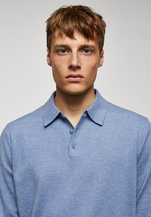 MANGO - Polo shirt tens - blue
