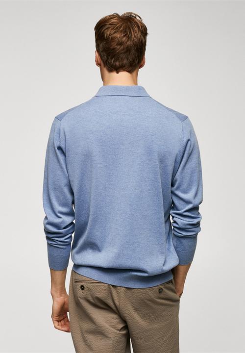 MANGO - Polo shirt tens - blue