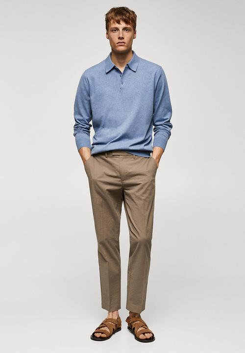 MANGO - Polo shirt tens - blue