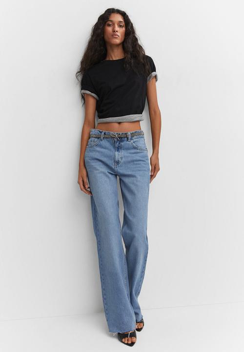MANGO - Belt lazo - black