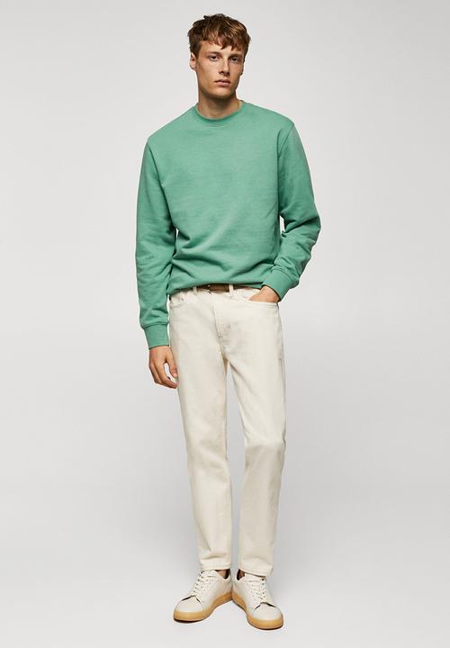 MANGO - Sweatshirt nole - green