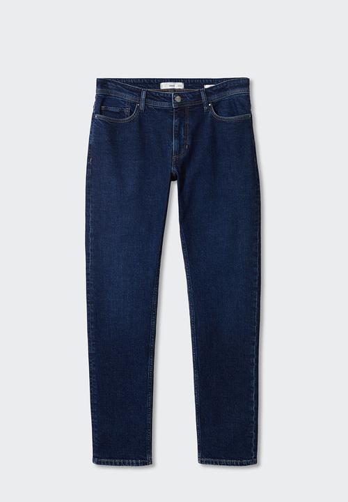 MANGO - Jeans jan - open blue
