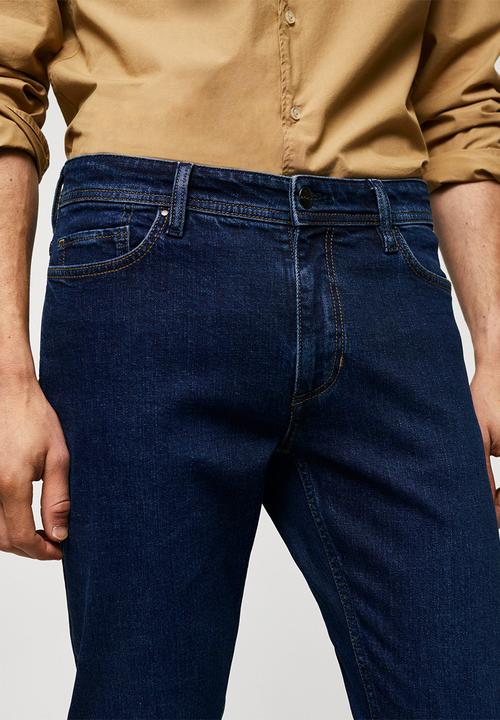 MANGO - Jeans jan - open blue