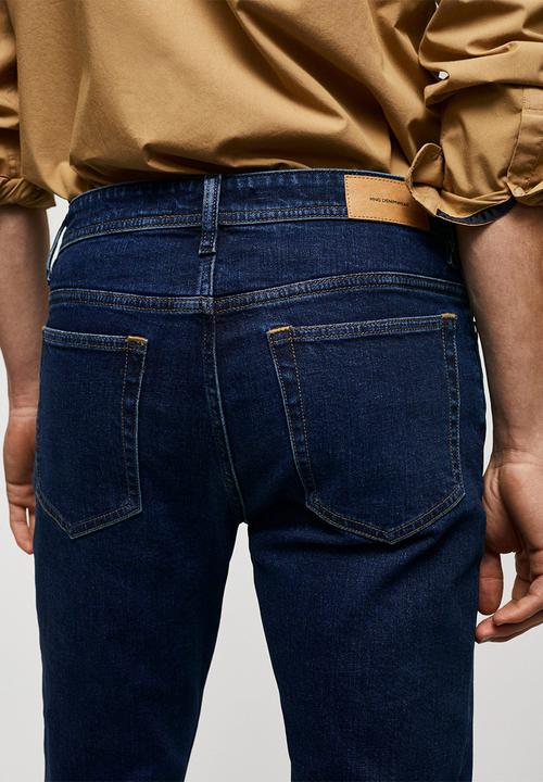 MANGO - Jeans jan - open blue