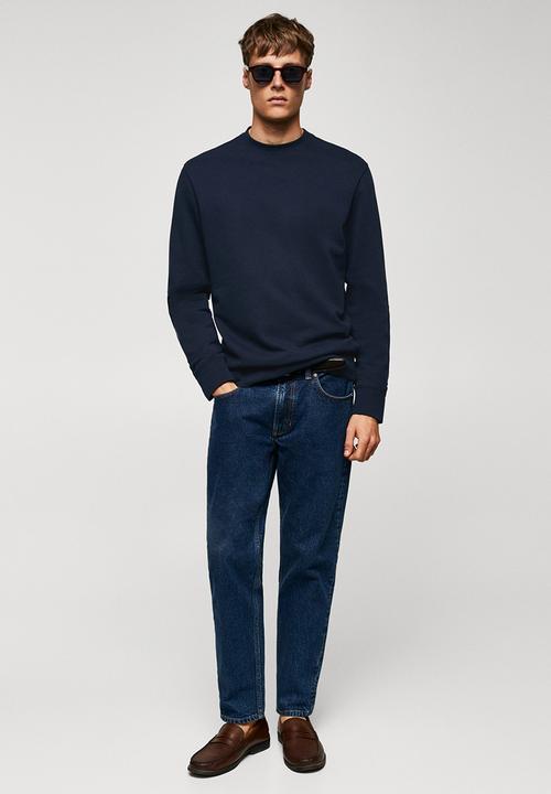 MANGO - Sweatshirt nole - navy