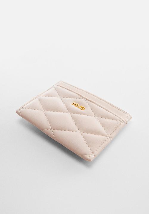 MANGO - Card holder rain - off white