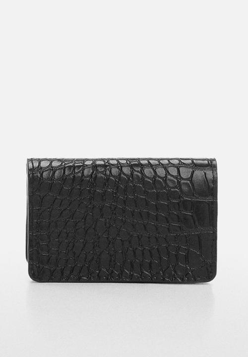 MANGO - Wallet leticia - black