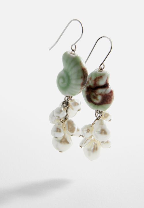 MANGO - Earrings freney - silver