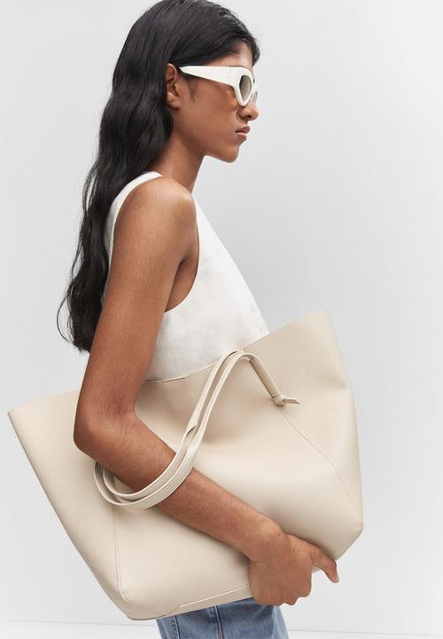 MANGO - Bag rodri - off white