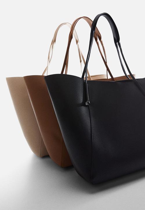 MANGO - Bag rodri - black