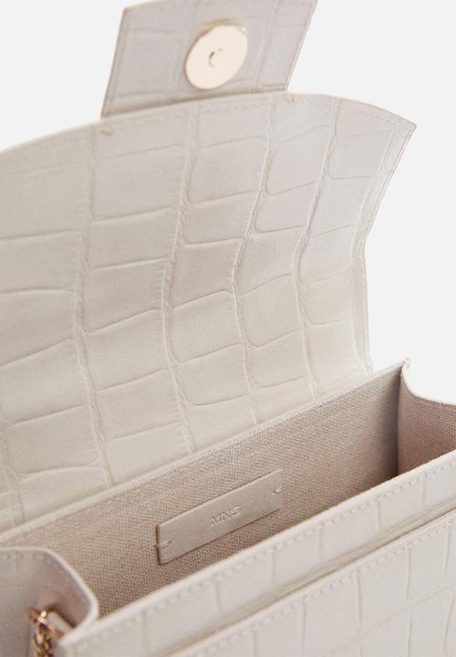 MANGO - Bag agnes - off white