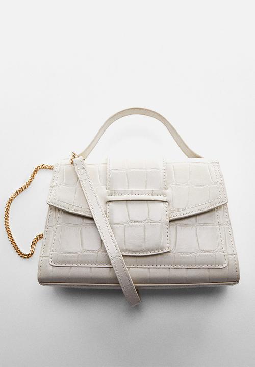 MANGO - Bag agnes - off white