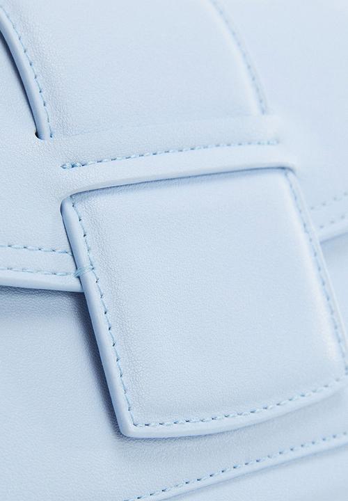 MANGO - Bag agnes - sky blue