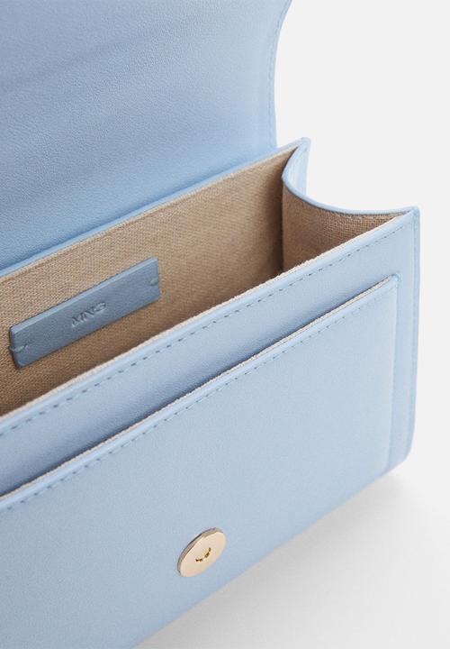 MANGO - Bag agnes - sky blue