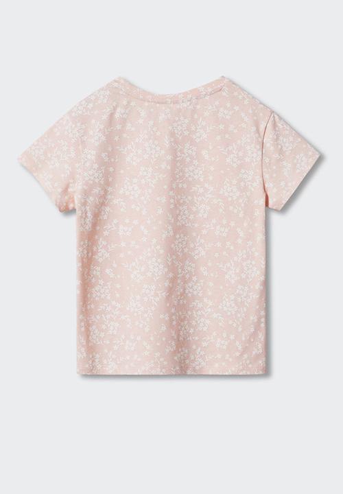 MANGO - T-shirt mangofi - pink
