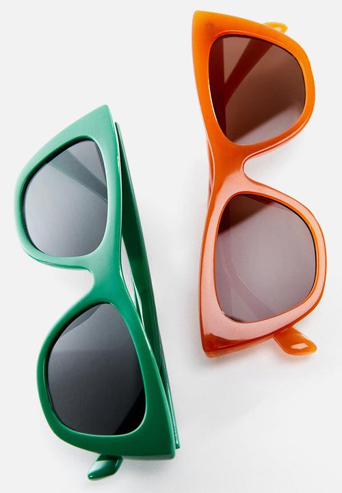 MANGO - Sunglasses june - light green