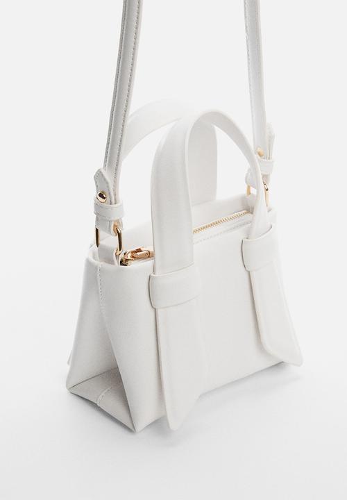 MANGO - Bag kim - white