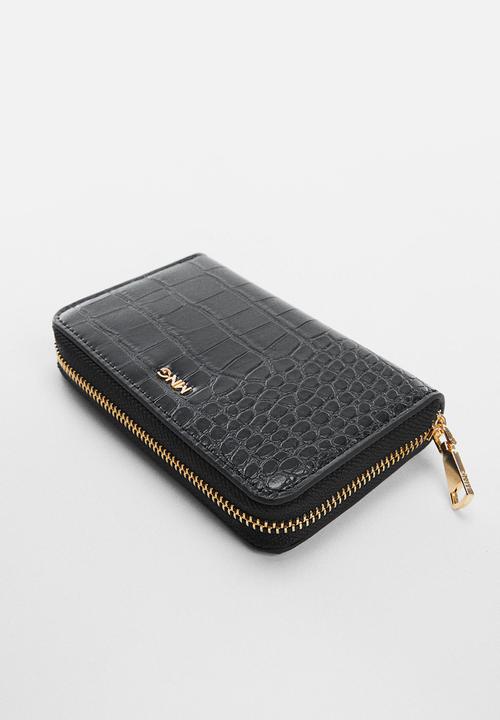 MANGO - Wallet leticia - black