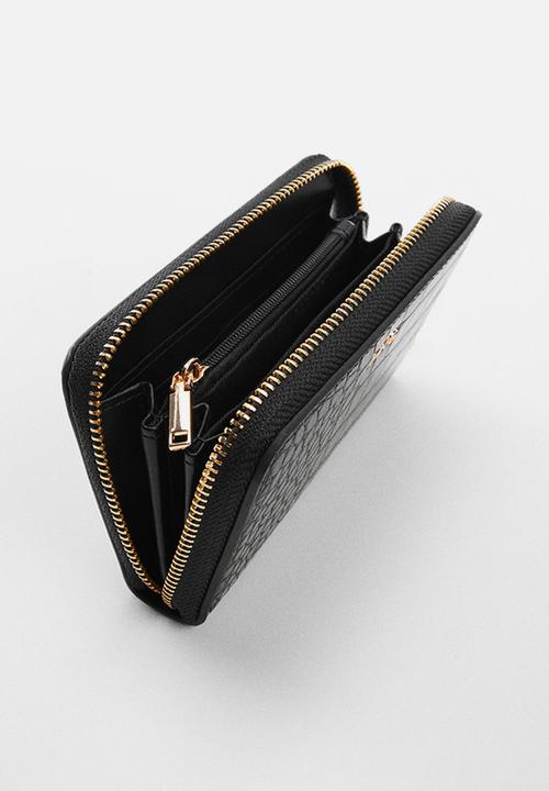MANGO - Wallet leticia - black