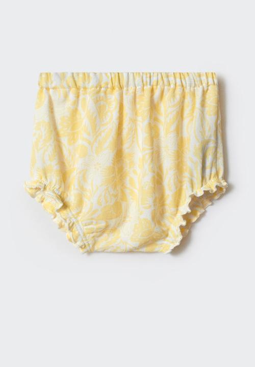 MANGO - Shorts waki - pastel yellow
