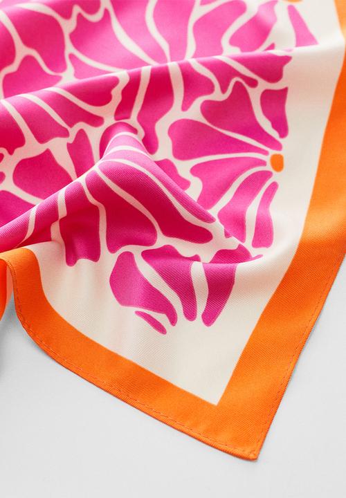 MANGO - Neck scarf marga - pink