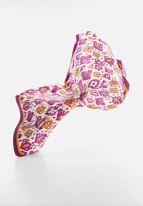 MANGO - Neck scarf india - purple
