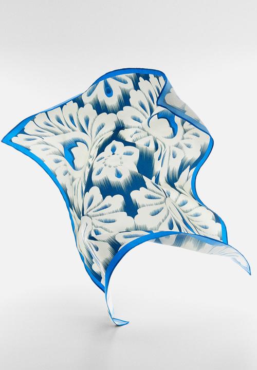 MANGO - Neck scarf porto - blue
