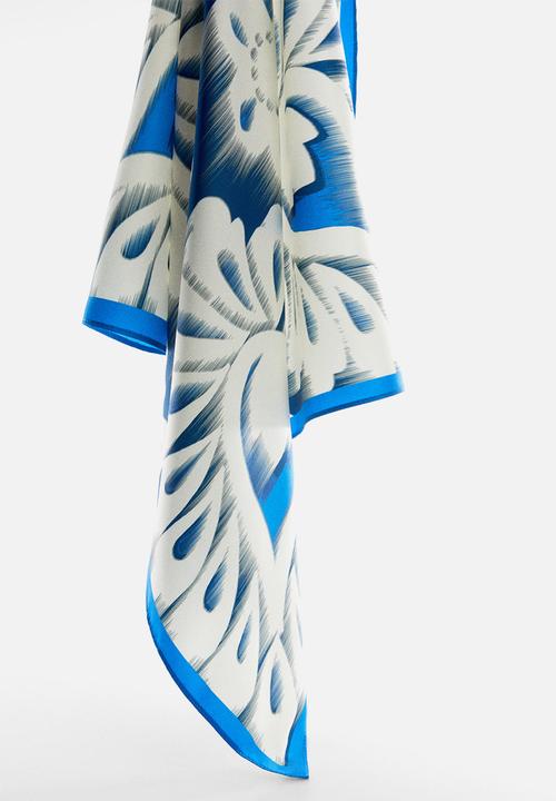 MANGO - Neck scarf porto - blue