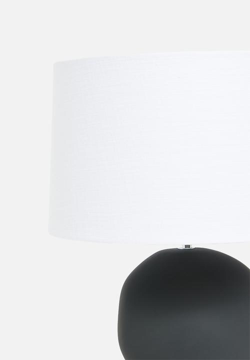 Sixth Floor - Beckett table lamp - charcoal