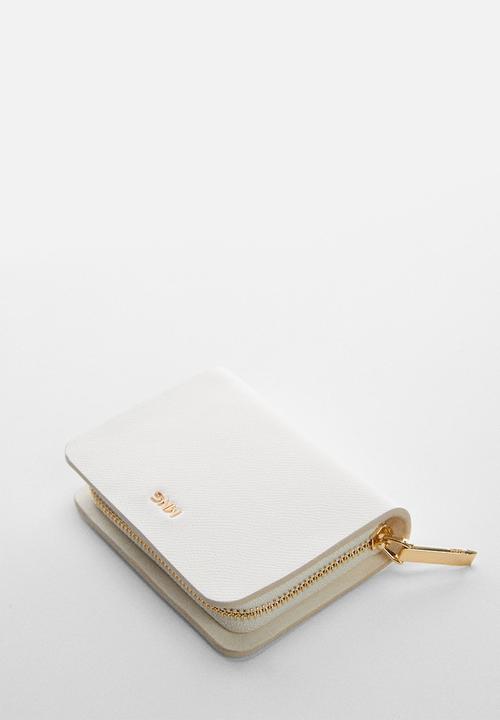 MANGO - Wallet gert - white