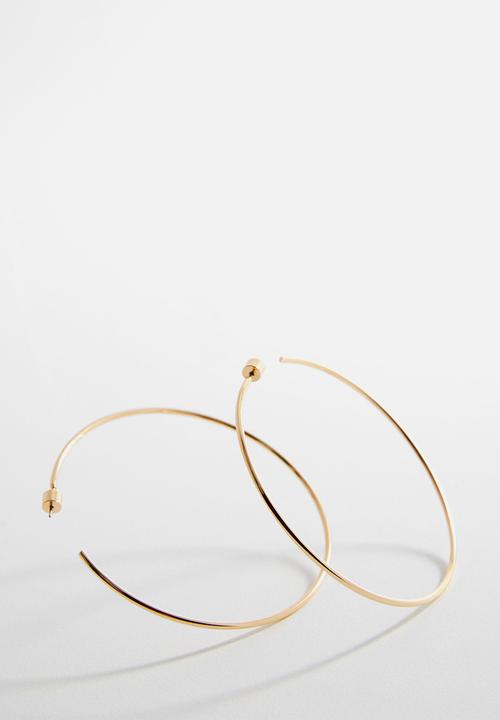 MANGO - Earrings maxi - gold