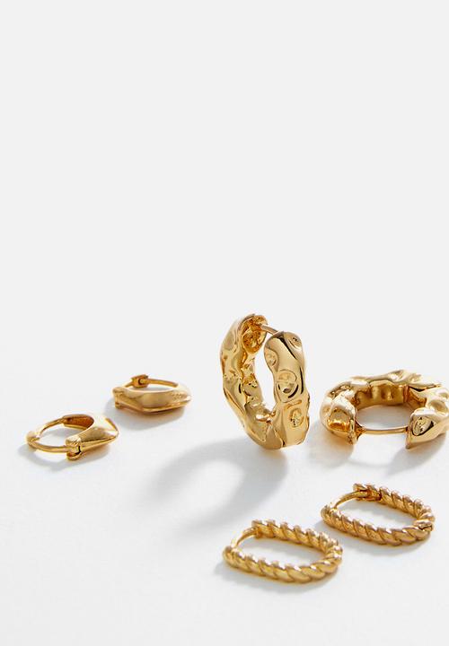 MANGO - Earrings mar - gold