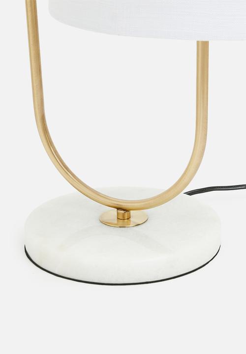 Sixth Floor - Avery table lamp - gold