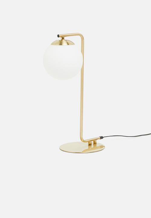 Sixth Floor - Evie table lamp - gold