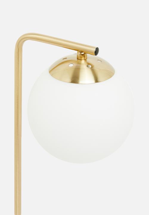 Sixth Floor - Evie table lamp - gold