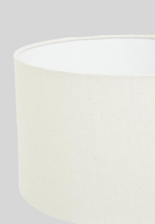 Sixth Floor - Blob table lamp and shade - black & natural