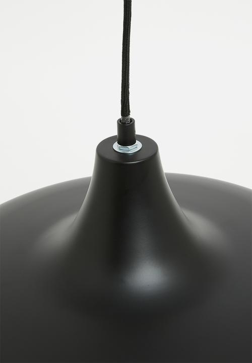 Sixth Floor - Umbrella pendant - black