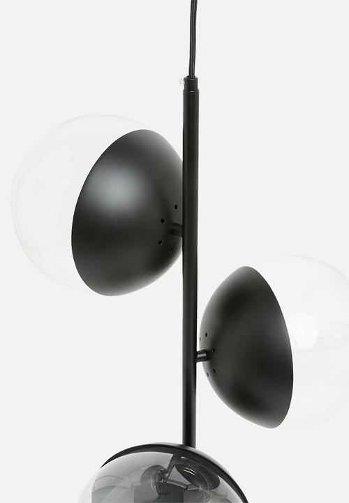 Sixth Floor - Lausanne pendant - black